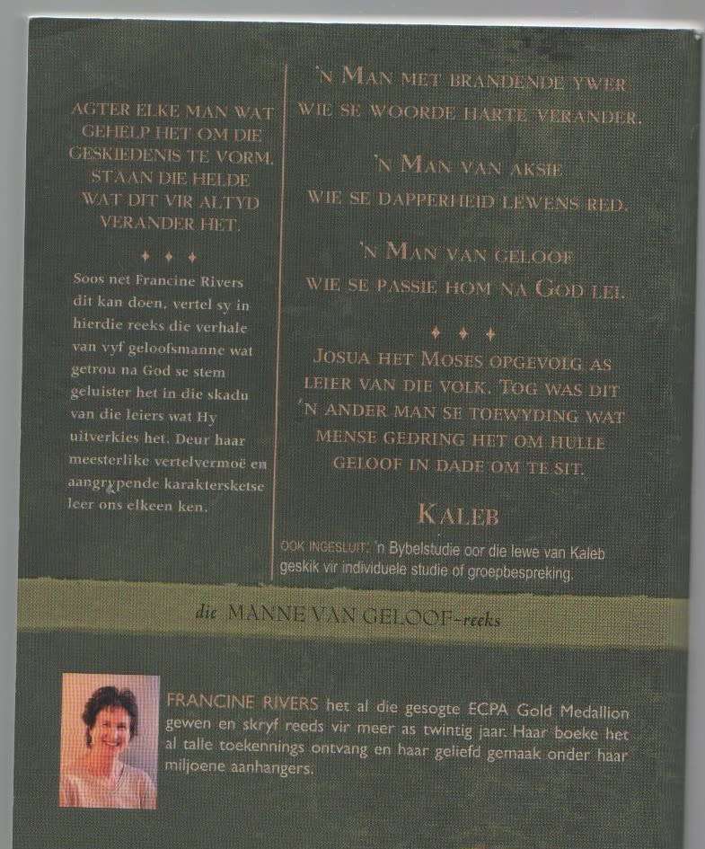 DIE KRYGSMAN - FRANCINE RIVERS (1 STE UITGAWE 2005)