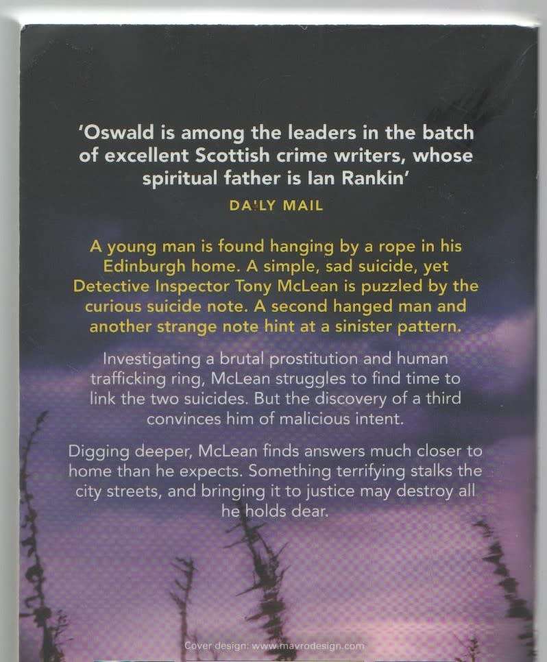 THE HANGMAN'S SONG - JAMES OSWALD (2014)