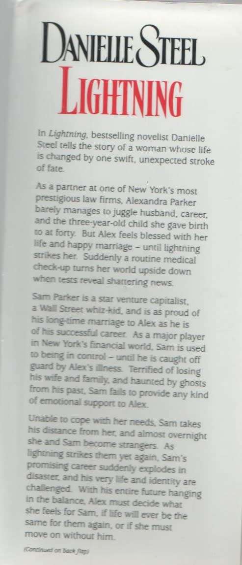 LIGHTNING - DANIELLE STEEL (1995)