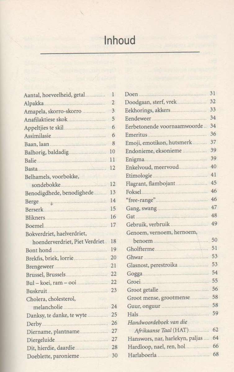 DIE TALE WAT ONS PRAAT TAALDINGE UIT DIE GEWILDE RADIOPROGRAM - DANNY FOURIE (RSG 1 STE DRUK 2018)