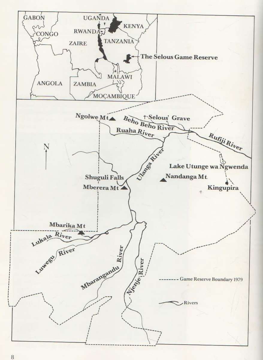 SECRET EDEN  AFRICA'S ENCHANTED WILDERNESS- ERIC ROBINS (1 ST PUBLISHED 1980)