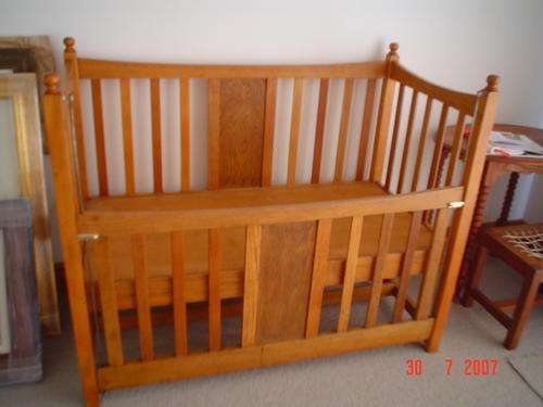 Oak cot