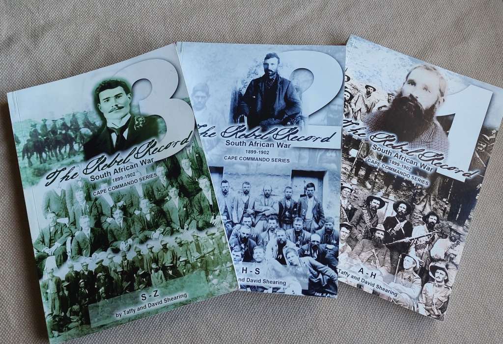 Rebel record of the South African War between 1899 to 1902.  Cape Commando Series. First edition