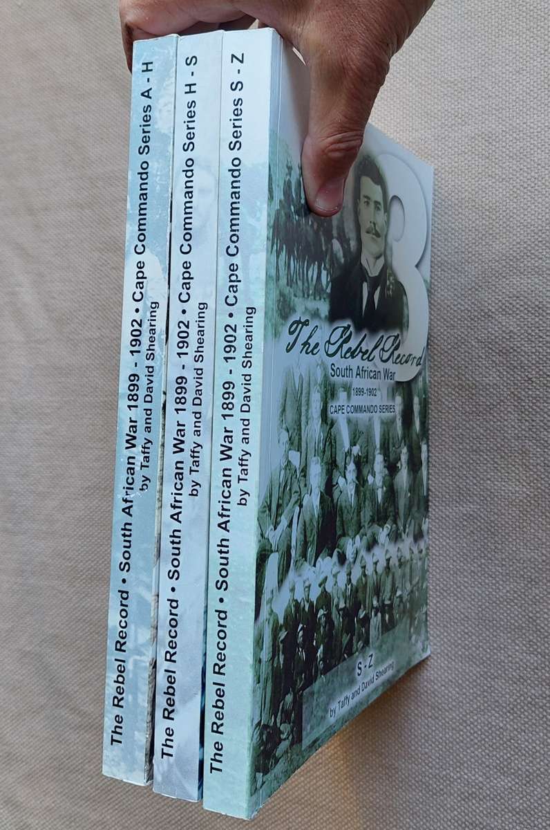 Rebel record of the South African War between 1899 to 1902.  Cape Commando Series. First edition