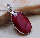 Stunning Small Ruby Quartz Pendant