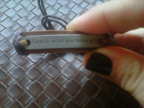 Positive leather Bracelet