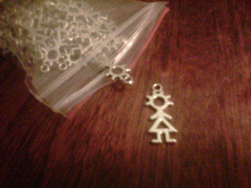 Girl charms (Approx 40)