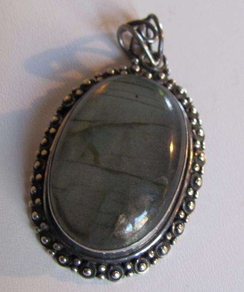 Labrodorite Sterling Silver Pendant