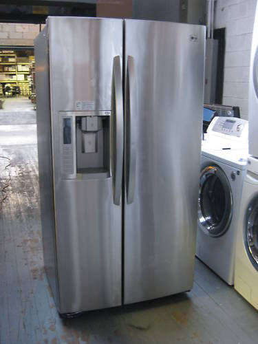 New LG LSC27931ST Side By Side Stainless Steel Refrigerator