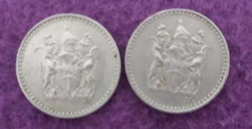 RHODESIA 1970 TWO AND A HALF CENT