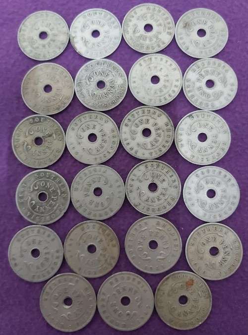 SOUTHERN RHODESIA ONE PENNY