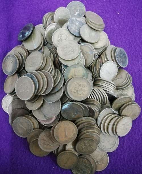 RHODESIAN ONE CENT COLLECTION 1970-1977