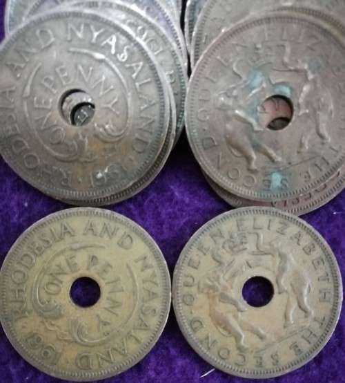 RHODESIA AND NYASALAND ONE PENNY