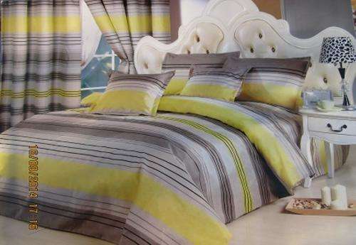 10 Piece - Cotton Feel - Bed Linen - Queen Duvet set