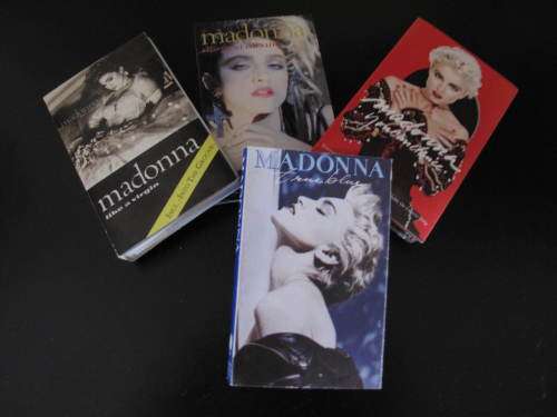 Madonna Cassettes / Tapes - 3 Germany 1 UK Excellent 80's issues!