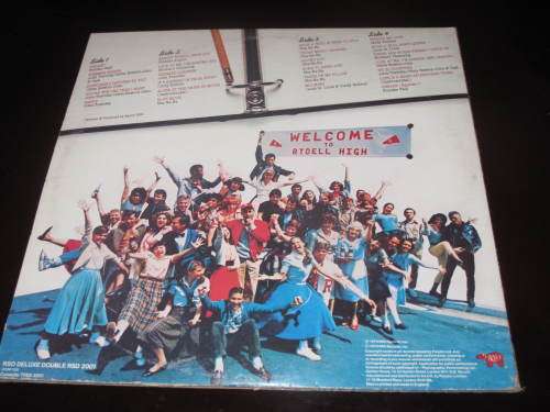 GREASE OST 1978 DELUXE GATFOLD EDTION 2 X HEAVY LP'S UK PRESS VERY GOOD CONDITION VINYL