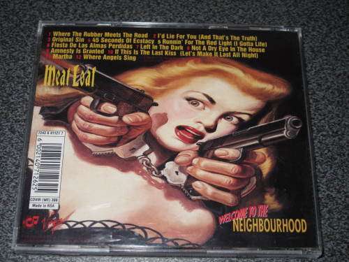 MEATLOAF WELCOME TO THE NEIGHBOURHOOD SOUTH AFRICAN PRESSED CD CDVIR300 NEAR MINT AFRICAN MUSIC NERD