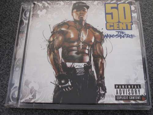 50 CENT THE MASSACRE FPBCD172 SA PRESS CD LIKE NEW AFRICAN MUSIC NERDS