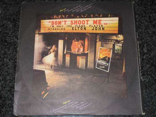 ELTON JOHN DON'T SHOOT ME DJLP427 UK PRESS LP RECORD VINYL EXCELLENT AFRICAN MUSIC NERDS