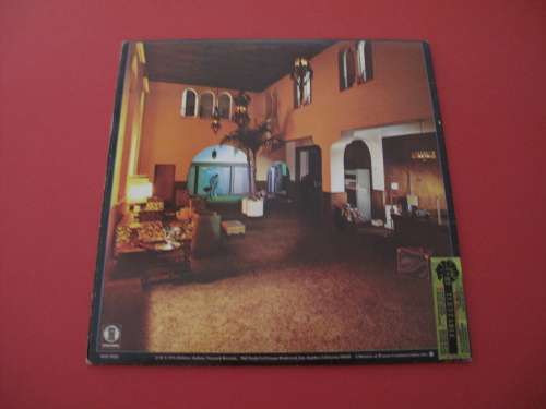 THE EAGLES - HOTEL CALIFORNIA.. ORIGINAL USA PRESSING VINYL RECORD