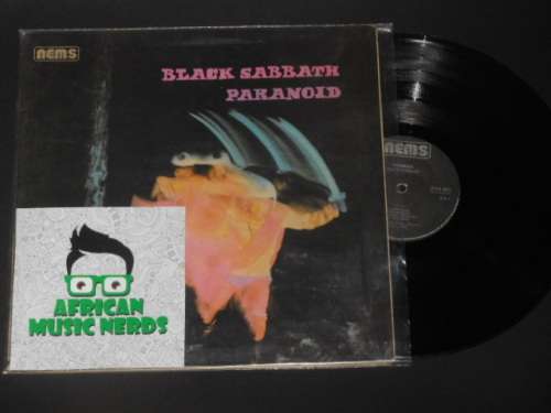 Black Sabbath  Paranoid 1978 SA Reissue Vinyl/Record NEMS  STAR 5028 VG+