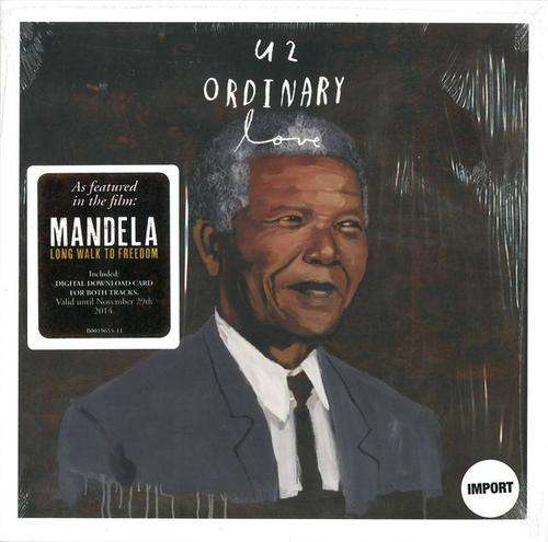 U2 - Ordinary Love 10" LP Vinyl 10 000 Worldwide Mandela U.S. 2013 Sealed