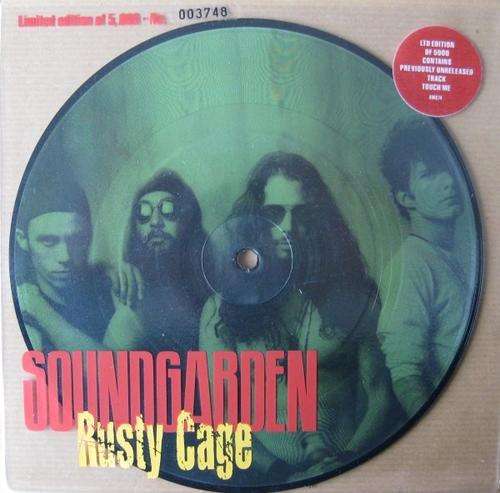 Soundgarden - Rusty Cage 7", 5000 W.W. Vinyl LP, UK 1992 Original Near Mint