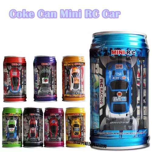 MINI REMOTE CONTROL CARS IN A CAN