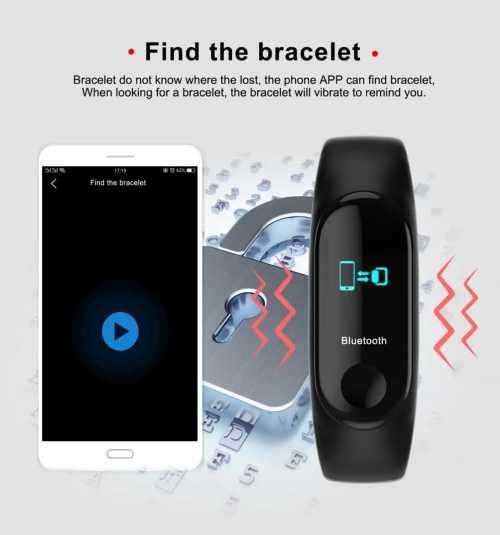 M3 SMARTBRACELET HEART RATE MONITOR, OXYGEN ECT.