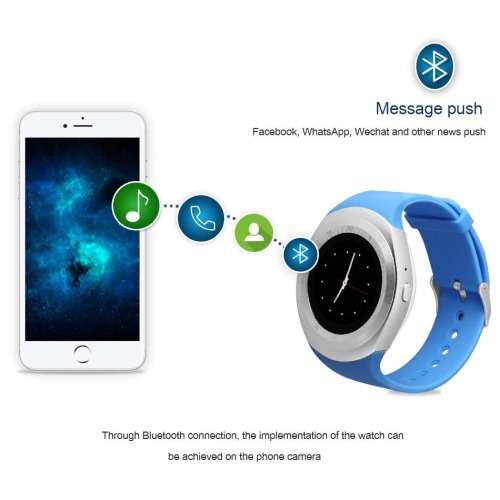 NEW Y1 BLUETOOTH SMARTWATCHES, OWN SIM SLOT 32GB MEMORY SLOT. BLACK, WHITE, SKY BLUE ,PINK