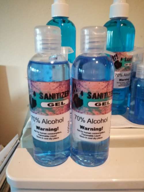 100ML 70% ALCOHOL HAND GEL.