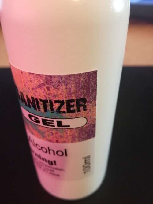 100ML 70% ALCOHOL BASE HAND GEL. FLIP TOP