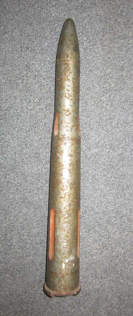 40 mm Bofors Anti-Aircraft INERT DRILL - Well used