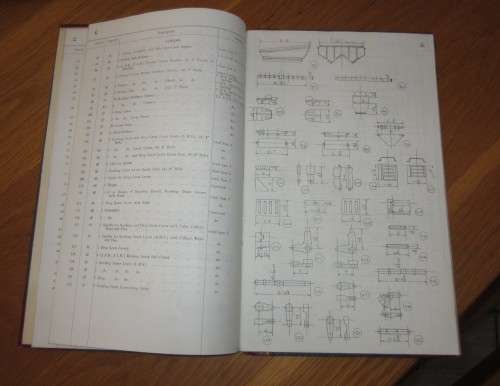 Illustrated Parts List for Garratt Steam Engine dated 1938