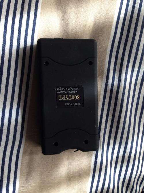 5 Million Volt Stun Gun with LED Torch & Carry Pouch