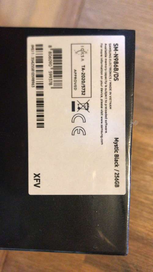 Samsung Note 20 ultra