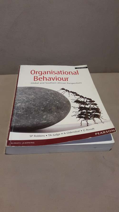 Organisational Behaviour. Global and Southern African Perspectives. 2nd edition. By Robbins, Judge