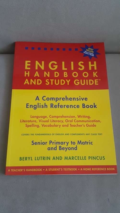 NEW English Handbook and Study Guide. Brand New. By Beryl Lutrin and Marcelle Pincus.