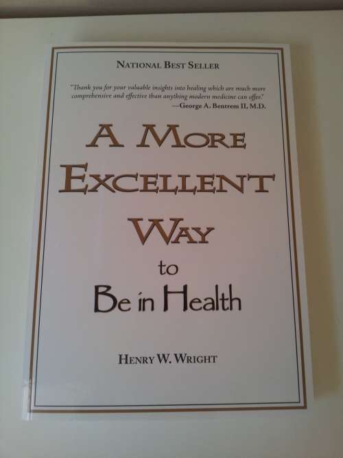 A More Excellent Way to Be in Health by Henry W. Wright.  BRAND NEW.