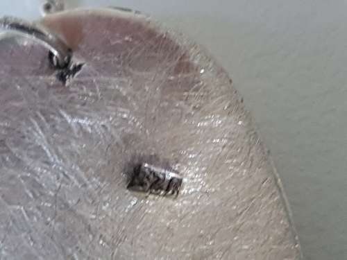 NEW Huge Solid Sterling Silver Heart Pendant, Marked 925. 21 grams!!