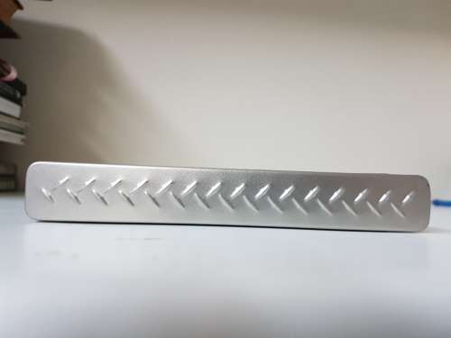 New bible in a solid metal box with magnetic clasp. New Living Translation.