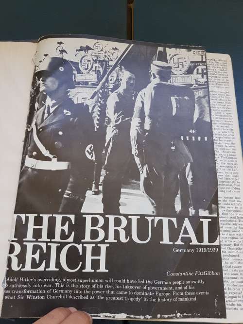 COMPLETE History of the Second World War. 8 Volumes. Published by Purnell.