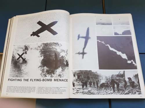 COMPLETE History of the Second World War. 8 Volumes. Published by Purnell.