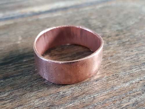 Pure Copper Band Ring.