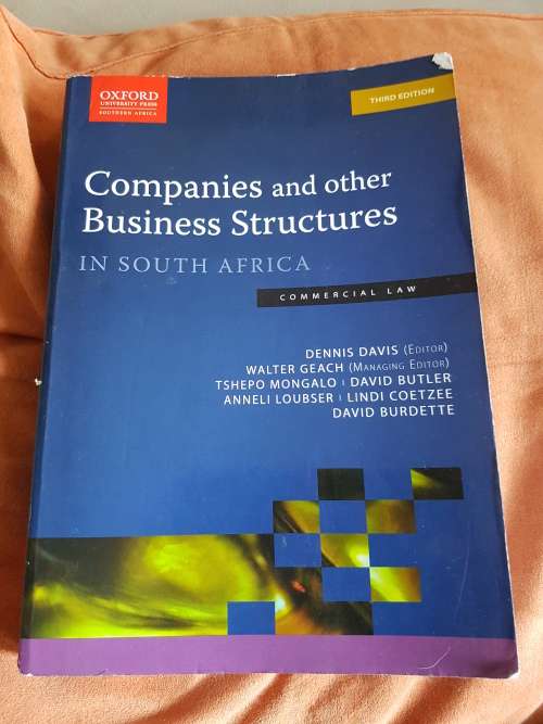 Companies and other Business Structures Third Edition ( 3rd ) by Dennis Davis (editor ) et al.