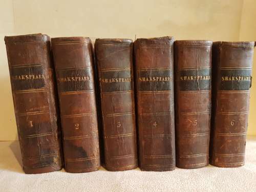 Shakspeare, in Seven Volumes. With Two Hundred and Thirty Embellishments.etc. VOLUMES 1 TO 6.
