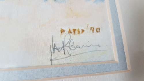 Spring Morning - Clear Mountain 47/200. By David.  From Claremont, Cape Town. Framed. Excellentcond.