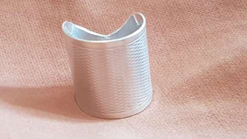 Sterling Silver Hallmarked  Large engine turned design, hand made, no mould. UNIQUE