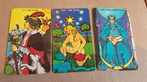 Morgan-Greer Tarot Cards. Magical Unicorns. Instructions and 78 card deck. Bill Greer Illustrations.