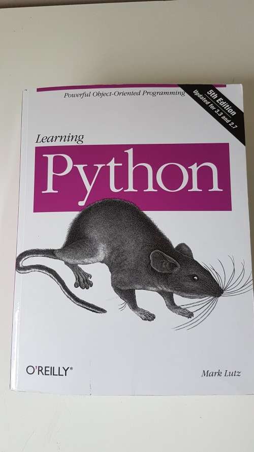 BRAND NEW. Learning Python by Mark Lutz.  5th Edition.  IN SOUTH AFRICA.